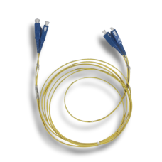 SC/UPC to SC/UPC 2F Simplex Singlemode, Bend Insensitive Fiber, Zipcord | 123-F1M2-1A333 | 123e.com