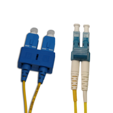 ST to LC/UPC Duplex Singlemode, Bend Insensitive Fiber, Zipcord | 123-F1M2-3A317 | 123e.com