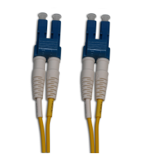 LC/UPC to LC/UPC Duplex Singlemode, Bend Insensitive Fiber, Zipcord | 123-F1M2-1A377 | 123e.com