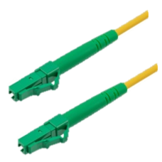 LC/APC to LC/APC Simplex Singlemode Patch Cord | 123-F1S1-3A388 | 123e.com