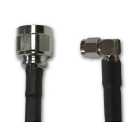 N Male to SMA Right Angle Male LMR 240