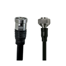 1/4" Super Flex 7/16"Din Female to 4.3-10 Male Low PIM jumper | 123-14SFDFHM|123e.com 1/4" Super Flex 7/16"Din Female to 4.3-10 Male Low PIM jumper | 123-14SFDFHM|123e.com