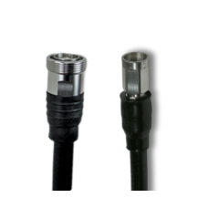 1/4" Super Flex 7/16"Din Female to Nex10 Male Low PIM jumper | 123-14SFDFXM|123e.com 1/4" Super Flex 7/16"Din Female to Nex10 Male Low PIM jumper | 123-14SFDFXM|123e.com