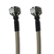 1/4" Superflexible Plenum 4.3/10 Male to 4.3/10 Male Low PIM jumper | 123-14SFPHMHM | 123e.com