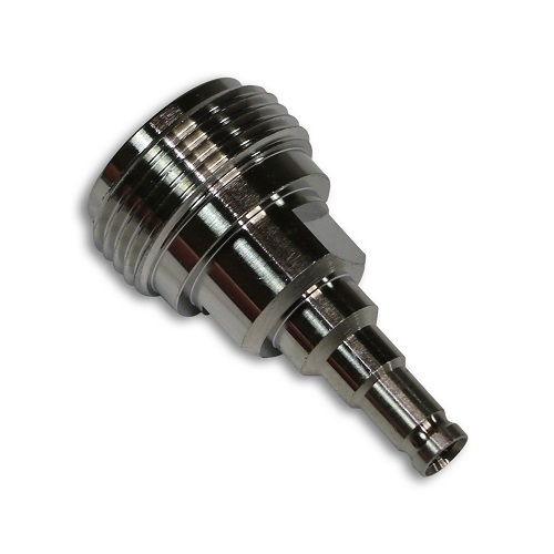 1.0/2.3 Female Straight to N-Type Female Straight adapter
