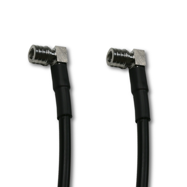 Low-Loss 240, 20 ft, QMA Male Right Angle to QMA Male Right Angle