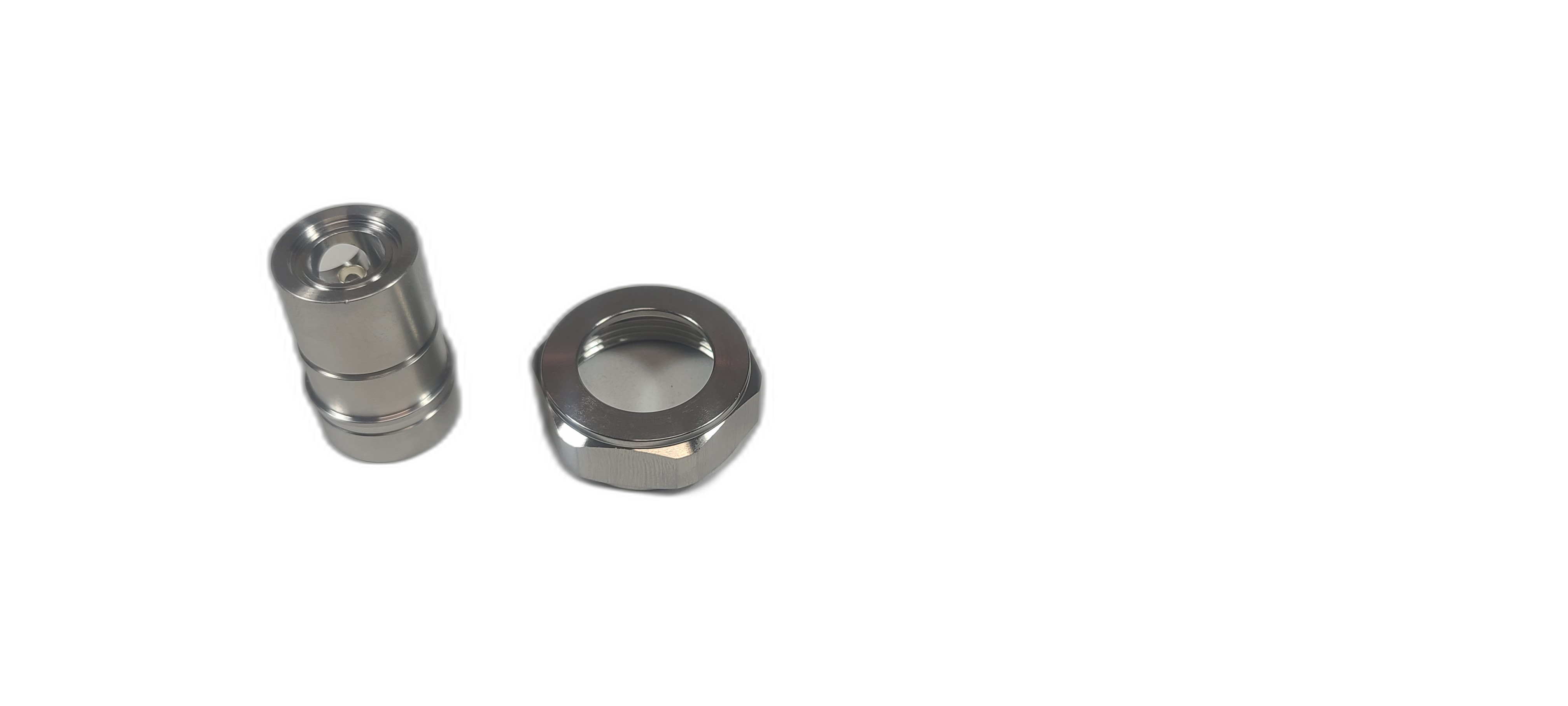 1/4" Super Flexible - 7/16 DIN Male - Right Angle - Solder Center Crimp Outer connector