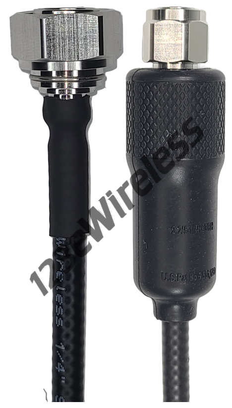 1/4" Super Flexible, 20 ft, 4.3-10 Male Straight to 2.2-5 Male Straight with EasyBoot