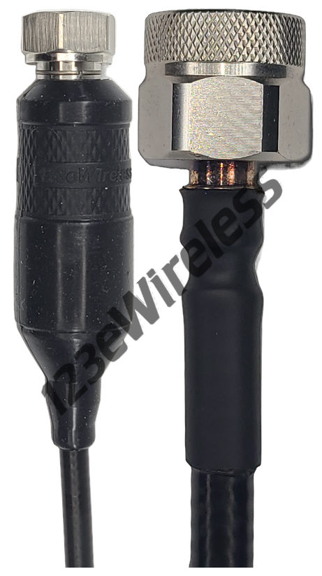 1/4" Super Flexible, 6 ft, 4.3-10 Male Straight with EasyBoot to N-Type Male Straight