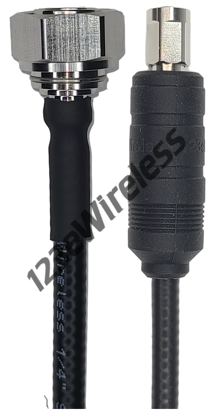 1/4" Super Flexible, 6 ft, 4.3-10 Male Straight to NEX10 Male Straight with EasyBoot