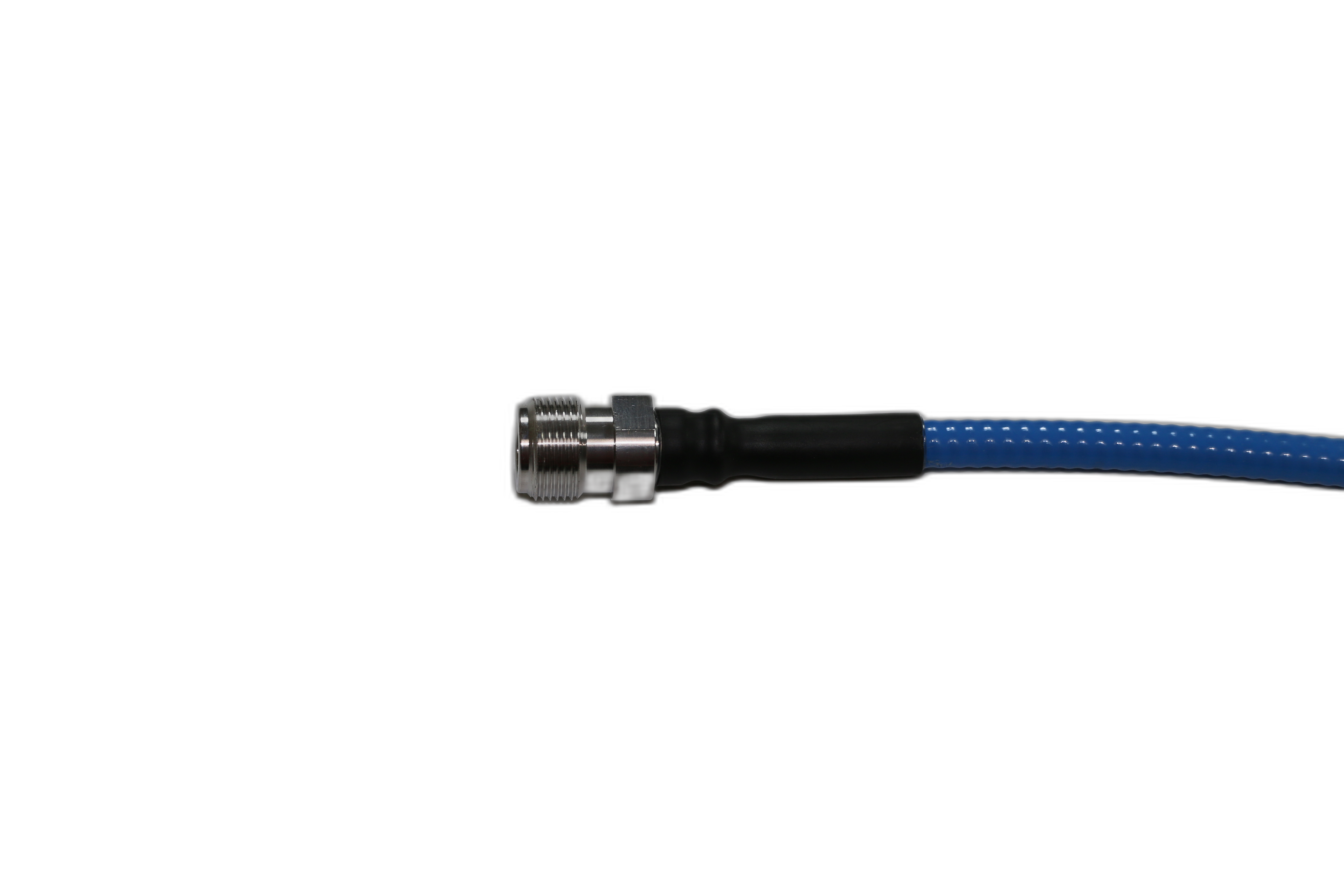 1/4" Super Flexible - N-Type Female - Straight - Solder Center Crimp Outer connector