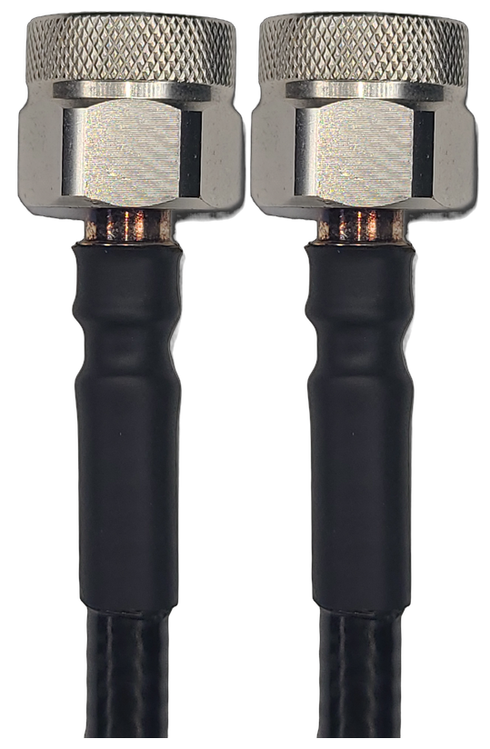 1/4" Super Flexible, 20 ft, N-Type Male Straight to N-Type Male Straight