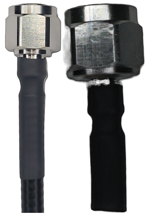 1/4" Super Flexible, 20 ft, 2.2-5 Male Straight to N-Type Male Straight