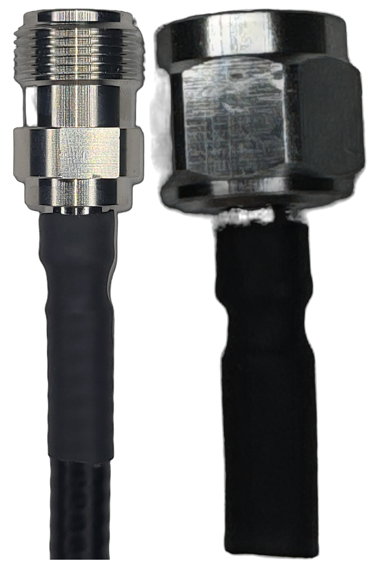 1/4" Super Flexible, 20 ft, N-Type Female Straight to N-Type Male Straight