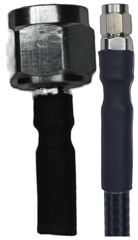 1/4" Super Flexible, 20 ft, N-Type Male Straight to SMA Male Straight
