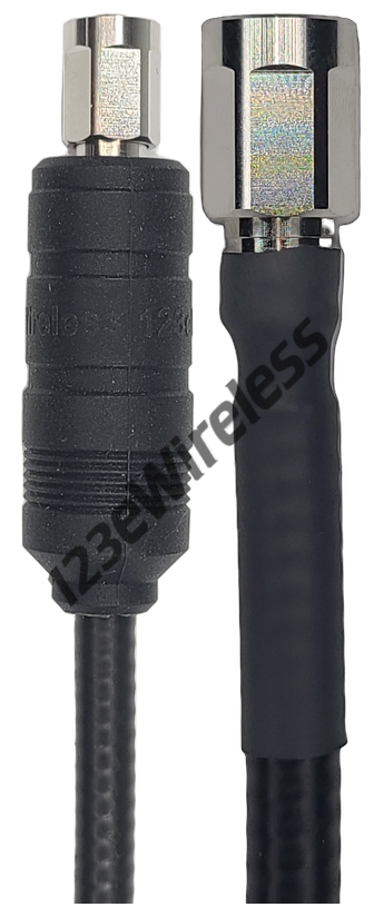 1/4" Super Flexible, 6 ft, NEX10 Male Straight with EasyBoot to NEX10 Male Straight