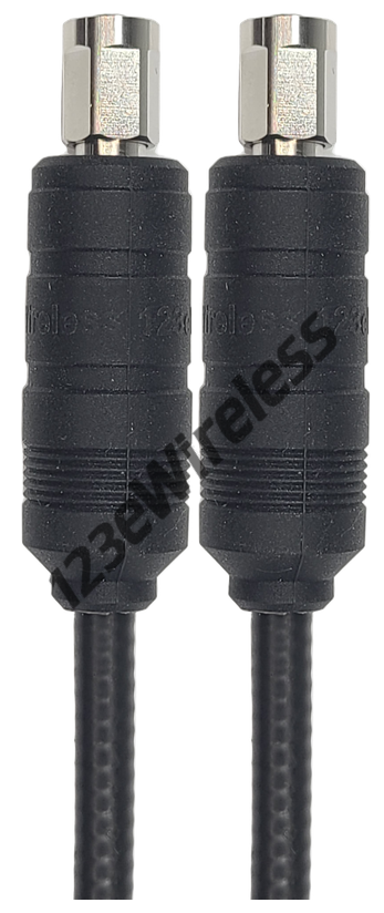 1/4" Super Flexible, 6 ft, NEX10 Male Straight with EasyBoot to NEX10 Male Straight with EasyBoot