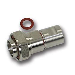 1/2" Flexible - 7/16 DIN Male - Straight - Clamp Field Termination connector