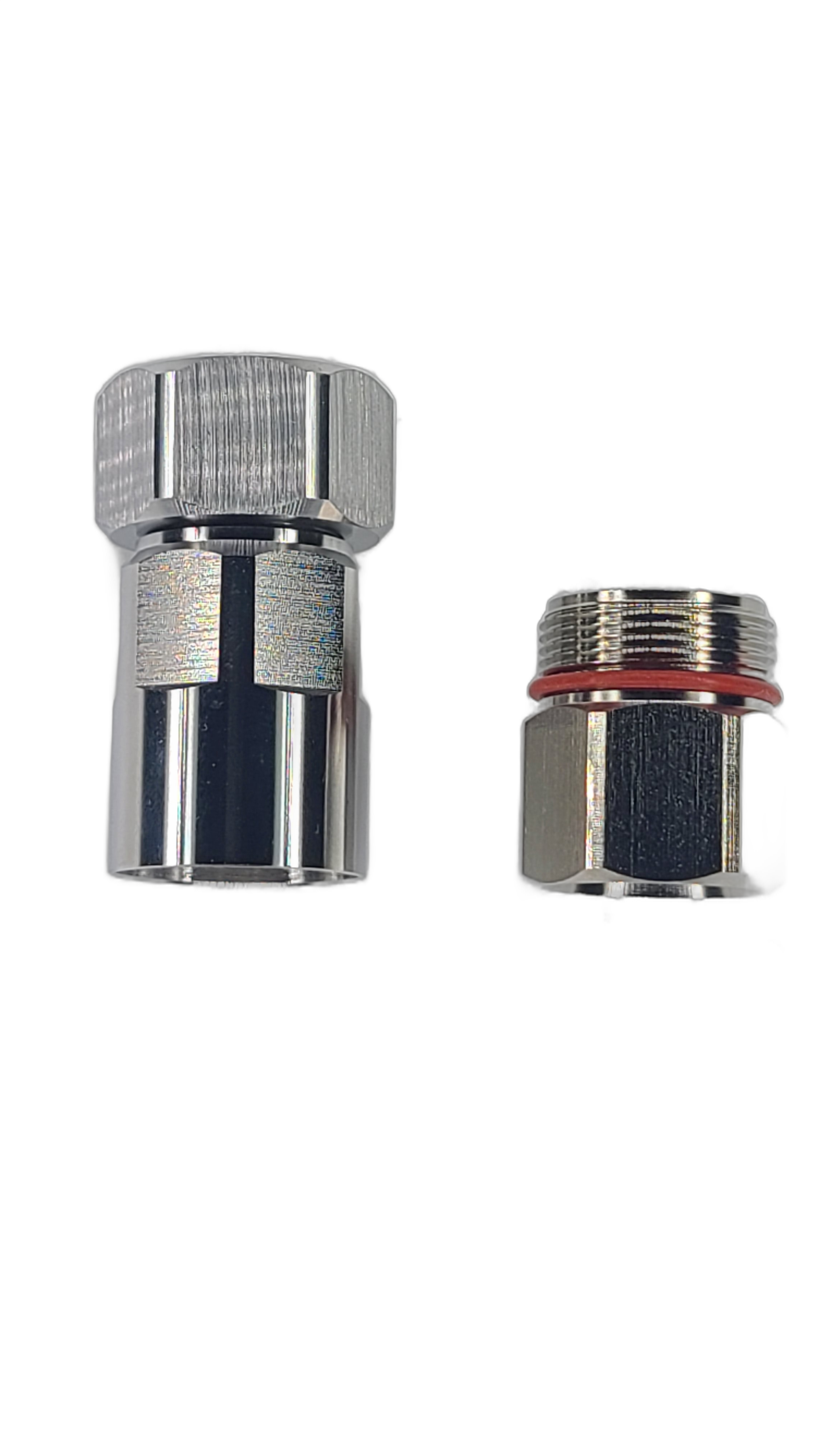 1/2" Flexible - 4.3-10 Male - Straight - Clamp Field Termination connector