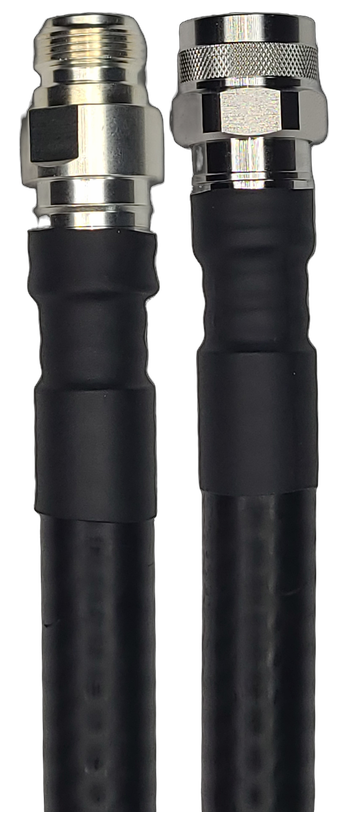 1/2" Flexible, 6 ft, N-Type Female Straight to N-Type Male Straight