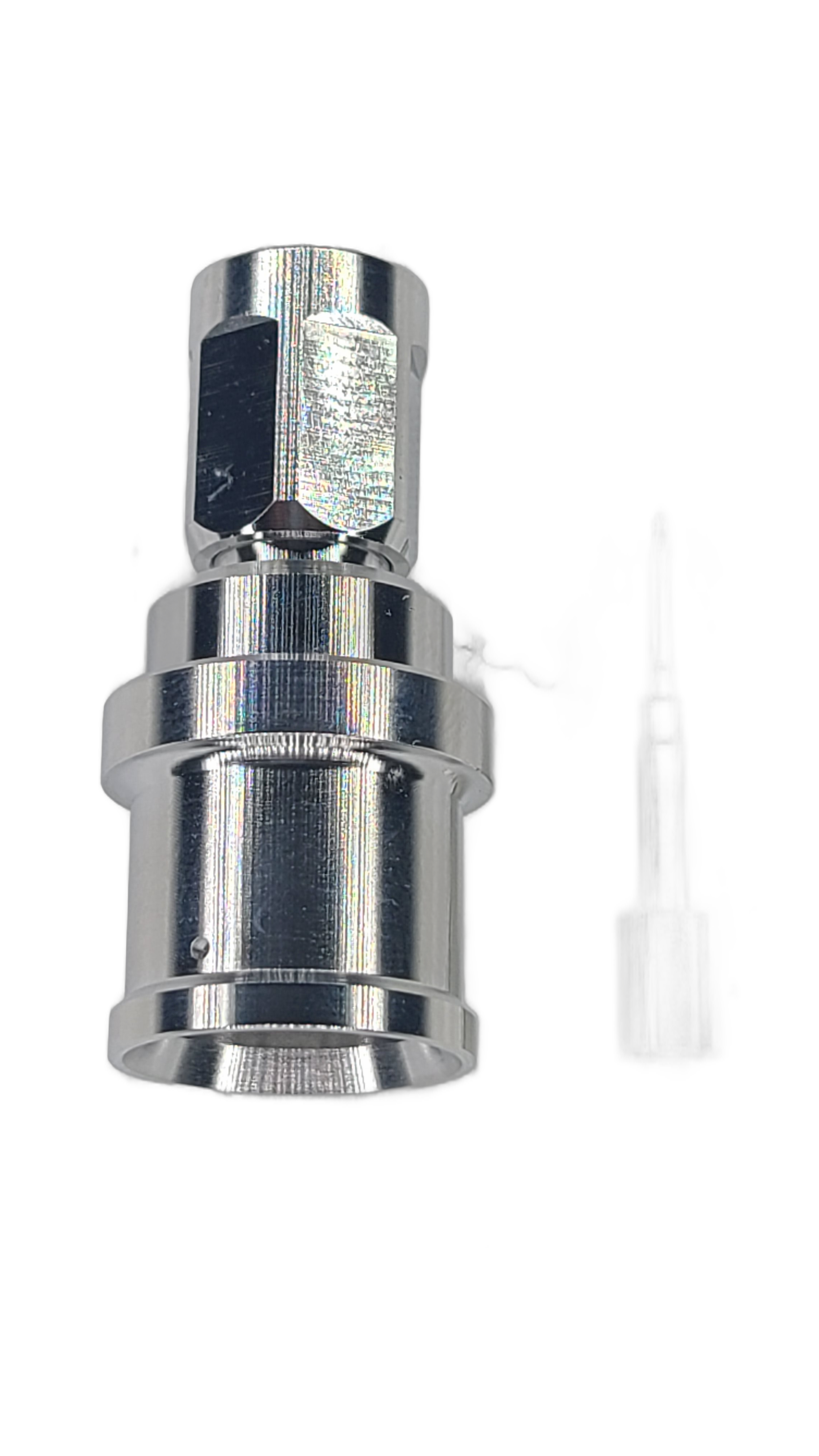 1/2" Flexible - NEX10 Male - Straight - Solder Center Crimp Outer connector