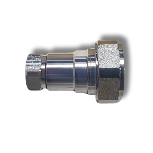 1/2" Super Flexible - 7/16 DIN Male - Straight - Clamp Field Termination connector