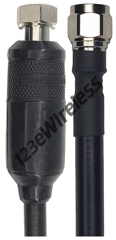 1/2" Super Flexible, 6 ft, 4.3-10 Male Straight with EasyBoot to N-Type Male Straight