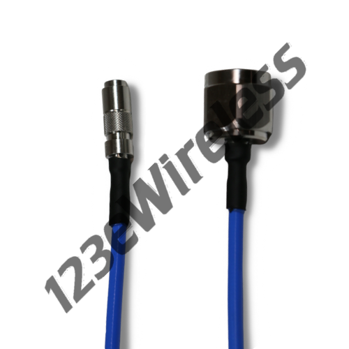 FF402 Plenum, 6 ft, 1.0/2.3 Male Straight to N-Type Male Straight