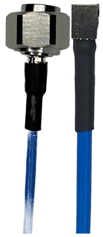 FF402, 6 ft, N-Type Male Straight to QMA Male Right Angle