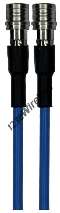 FF402 Plenum, 5 ft, QMA Male Straight to QMA Male Straight