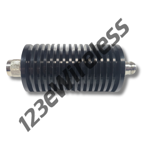 N-Type 6 dB 50W fixed RF attenuator