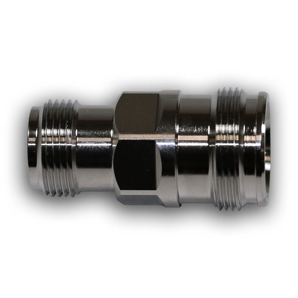 4.3-10 Female Straight to N-Type Female Straight adapter