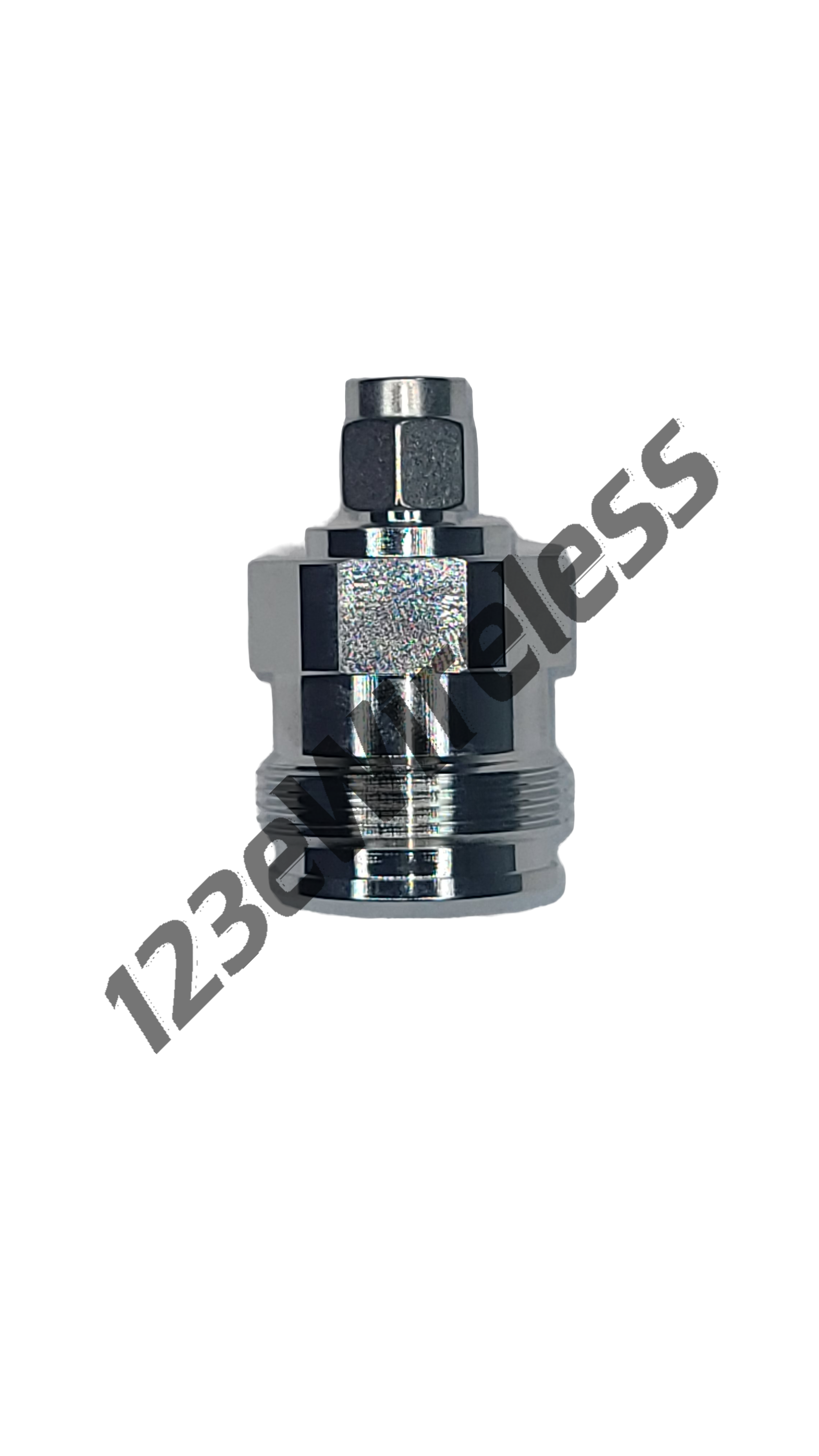 4.3-10 Female Straight to SMA Male Straight adapter