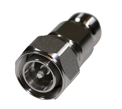 4.3-10 Male Straight to N-Type Female Straight adapter