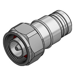 4.3-10 Male 10W RF load terminator, 50 Ω