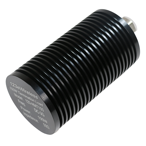 4.3-10 Male 100W RF load terminator, 50 Ω