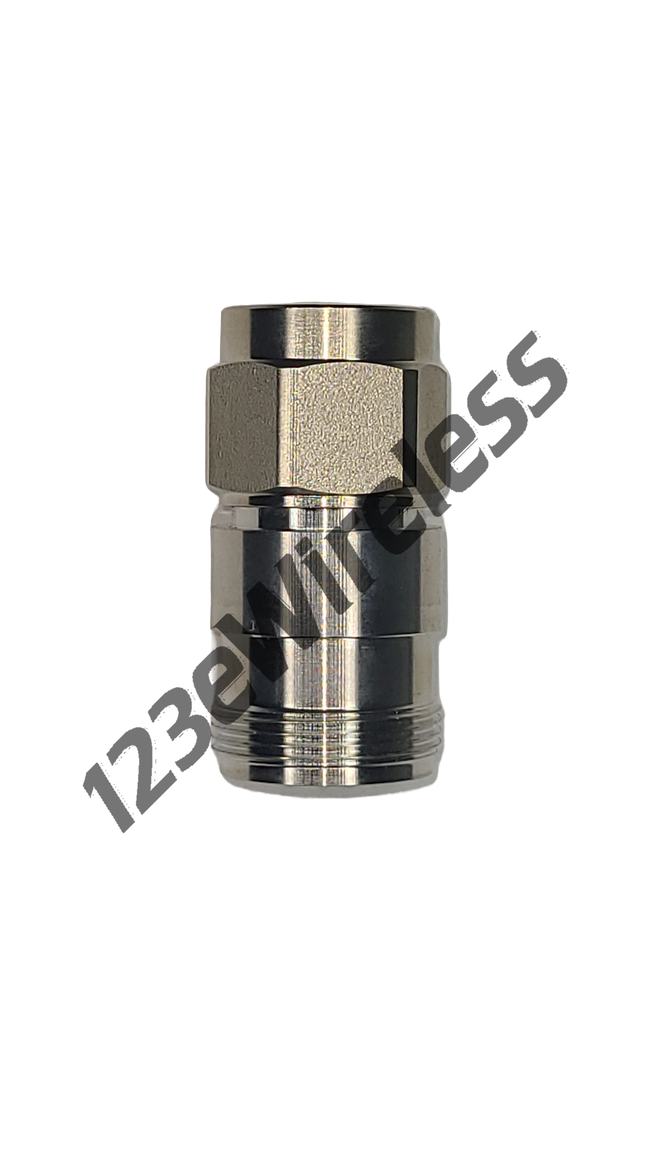 4.1-9.5 Mini-DIN Female Straight to N-Type Male Straight adapter