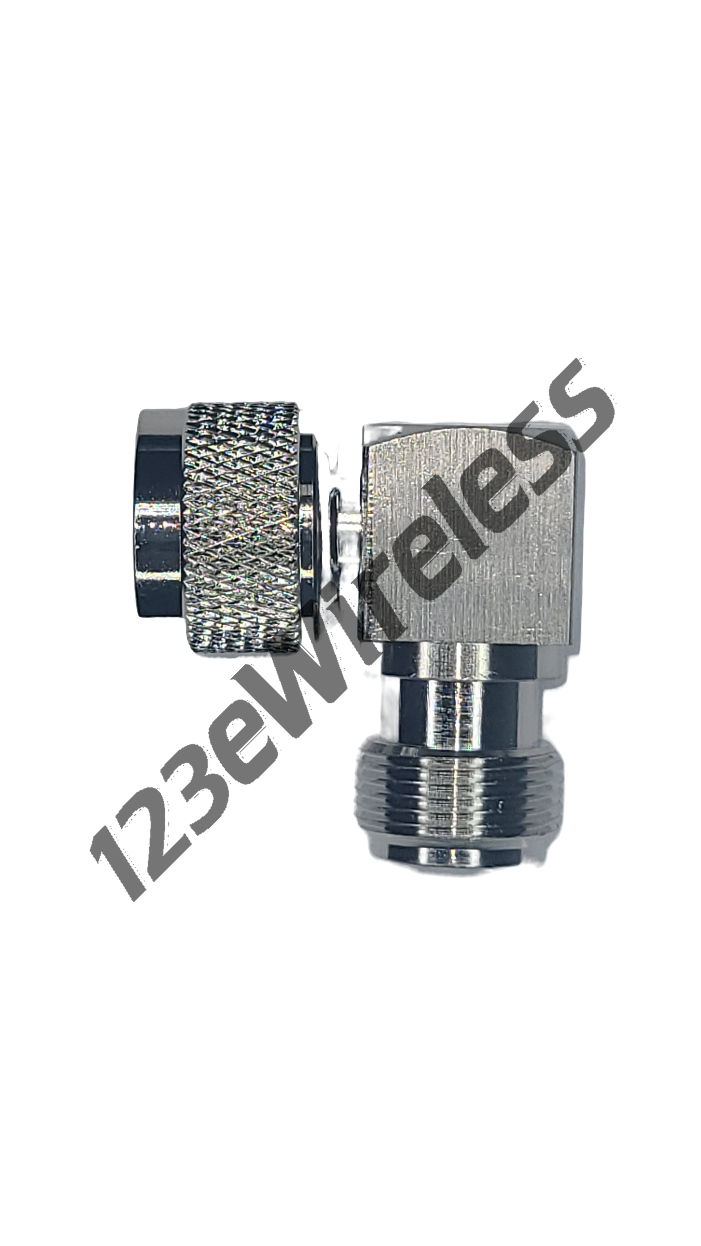 N-Type Female Right Angle to N-Type Male Right Angle adapter